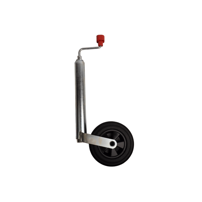 AL-KO Roue jockey AL-KO Compact - 48 mm - capacité de charge : 150 kg - jante en plastique avec roue en caoutchouc massif