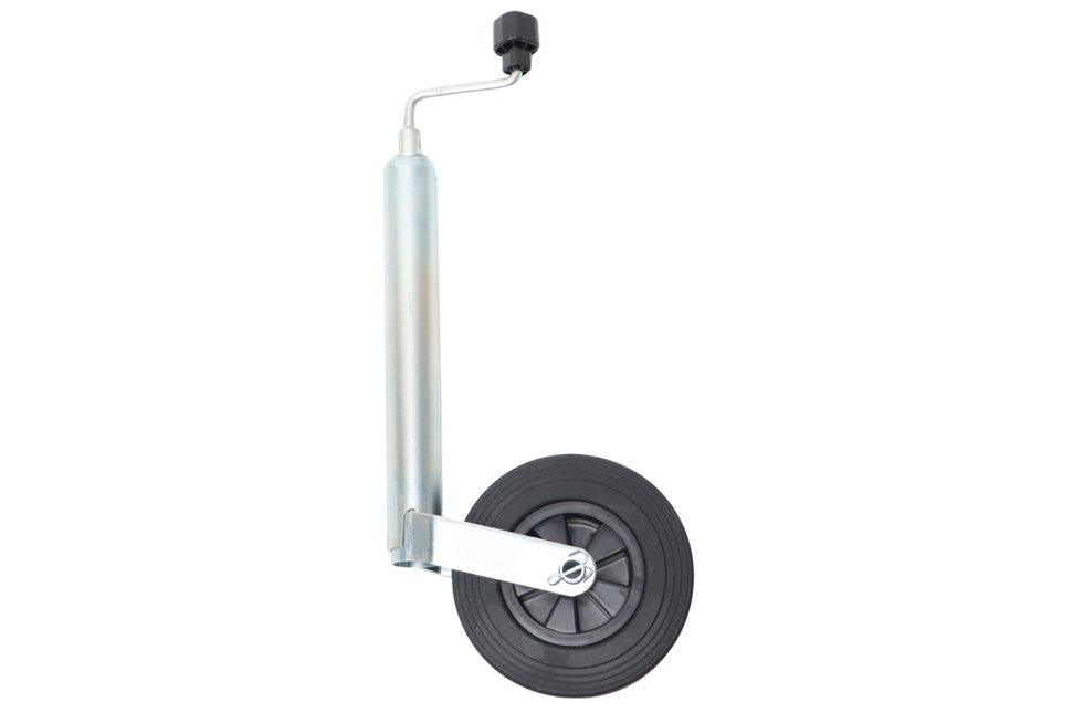 AL-KO Roue jockey AL-KO Compact - 48 mm - capacité de charge : 150 kg - jante en plastique avec roue en caoutchouc massif
