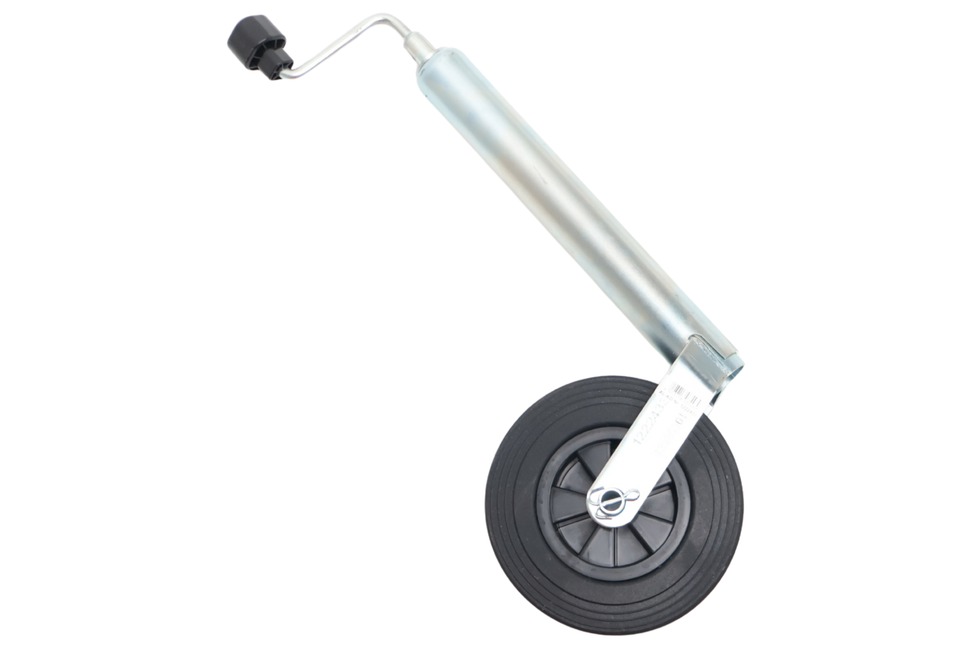 AL-KO Roue jockey AL-KO Compact - 48 mm - capacité de charge : 150 kg - jante en plastique avec roue en caoutchouc massif