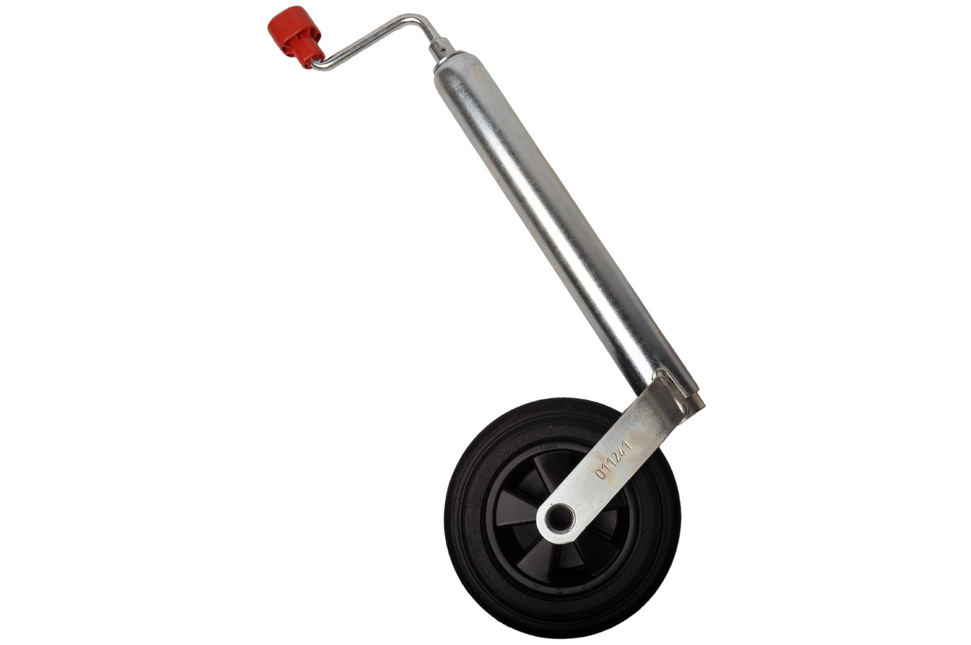 AL-KO Roue jockey Alko Compact, diamètre 48 mm, jante en plastique avec roue en caoutchouc massif