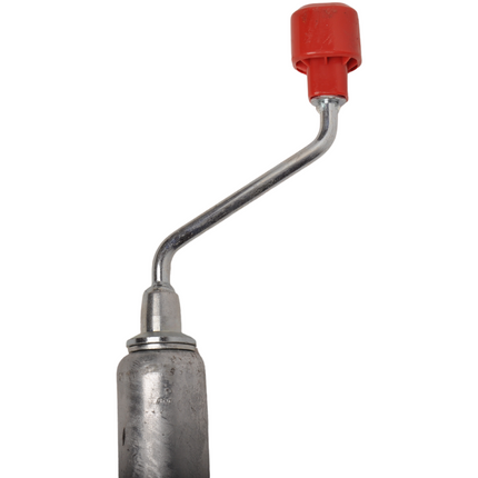 AL-KO Roue jockey Caravan AL-KO Plus - ronde diamètre 48 mm - extra longue - jante en plastique avec les sculptures de caoutchouc