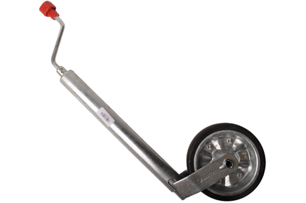 AL-KO Roue jockey Plsu Al-KO - diamètre de tube 48 mm - version allongée - jante en acier - capacité de charge 300 kg