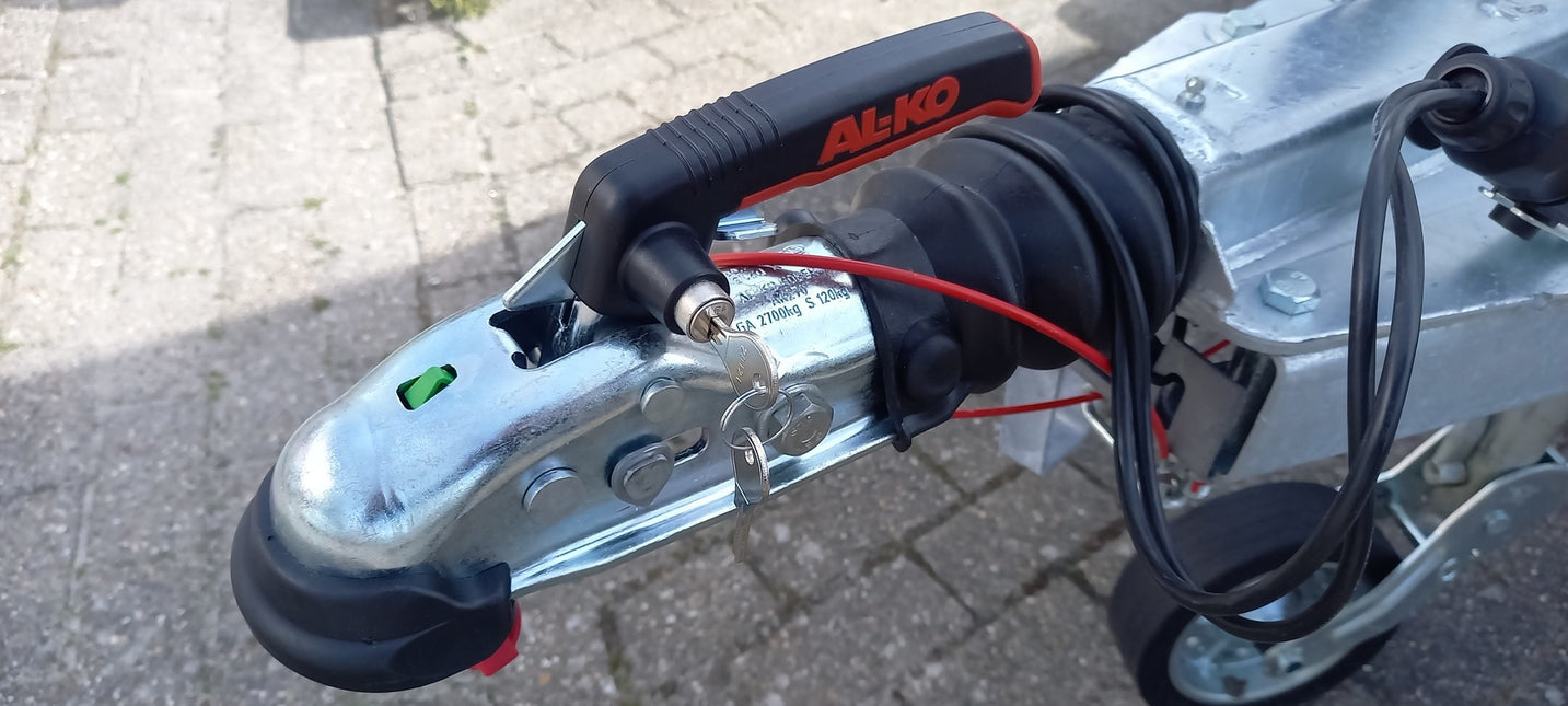 AL-KO Serrure d'attelage originale AL-KO pour AK161 et AK270 - boule de sécurité incluse