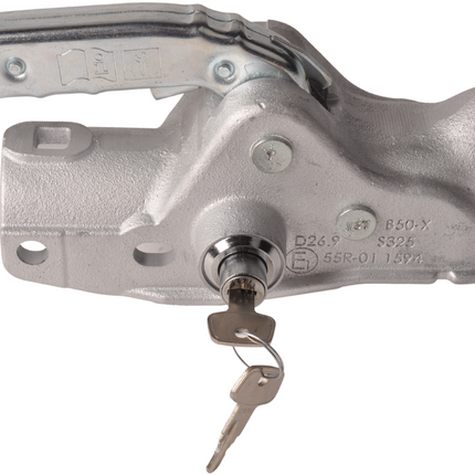 AL-KO Serrure d'attelage originale pour attelages AL-KO AK301/AK351 - Safety Ball inclus