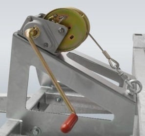 Anssems Hulco Terrax - Treuil prémonté sur support