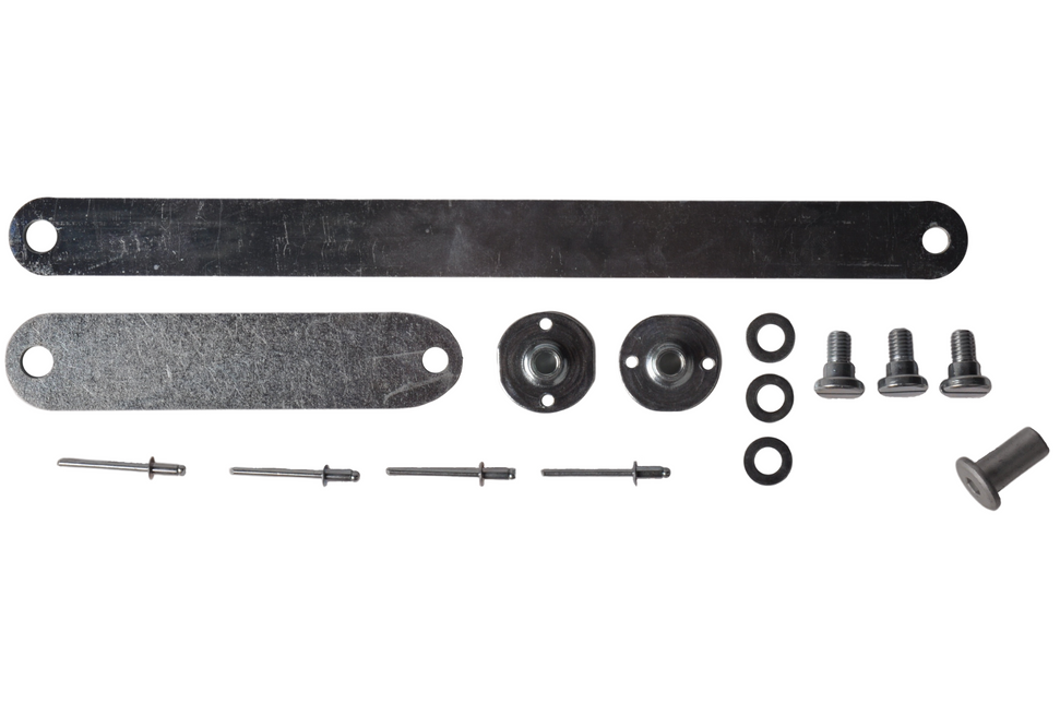 Anssems Jeu complet d'accessoires de montage du ressort à gaz Anssems (couvercle sur le côté)