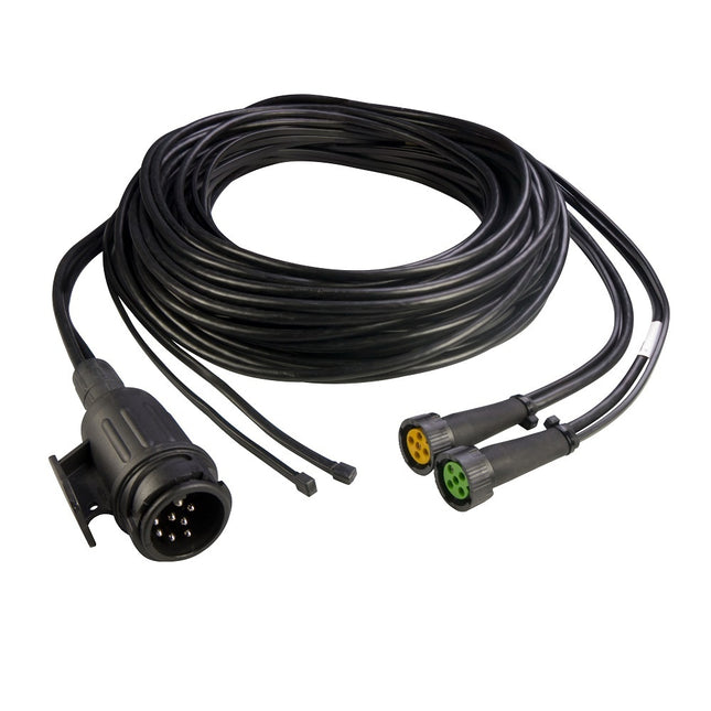 Aspock Aspock câble principal – 7 mètres de long – 13 broches – équipé de 2 connecteurs 5 broches – y compris dérivations de 4,7 mètres