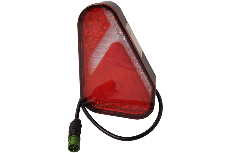 Aspock Aspock Earpoint LED droit - avec feu de recul - 146x219x52,5 mm