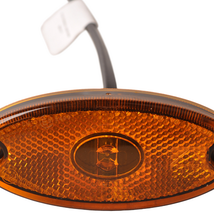 Aspock Aspöck Flatpoint 2 - feu de gabarit latéral orange/jaune - connecteur - LED