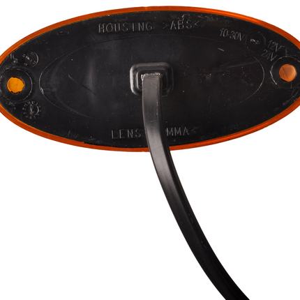 Aspock Aspöck Flatpoint 2 - feu de gabarit latéral orange/jaune - connecteur - LED