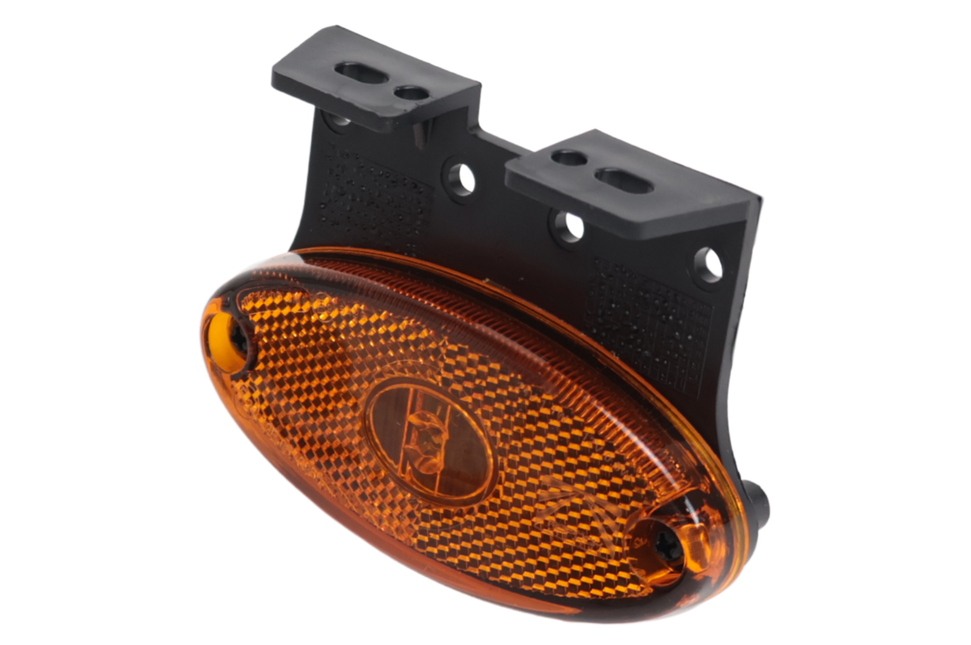 Aspock Aspock Flatpoint 2 - feu de gabarit orange/jaune - connecteur - LED - sur support