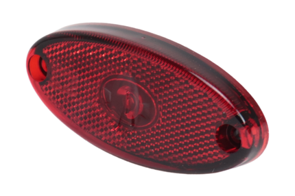 Aspock Aspöck Flatpoint 2 - feu de gabarit rouge - connexion par connecteur - LED