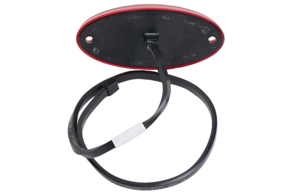Aspock Aspöck Flatpoint 2 - feu de gabarit rouge - connexion par connecteur - LED