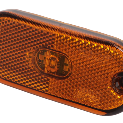 Aspock Aspock Flatpoint 3 - feu de gabarit orange/jaune - câble à 2 conducteurs avec cavaliers - LED