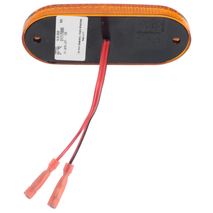 Aspock Aspock Flatpoint 3 - feu de gabarit orange/jaune - câble à 2 conducteurs avec cavaliers - LED