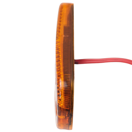 Aspock Aspock Flatpoint 3 - feu de gabarit orange/jaune - câble à 2 conducteurs avec cavaliers - LED