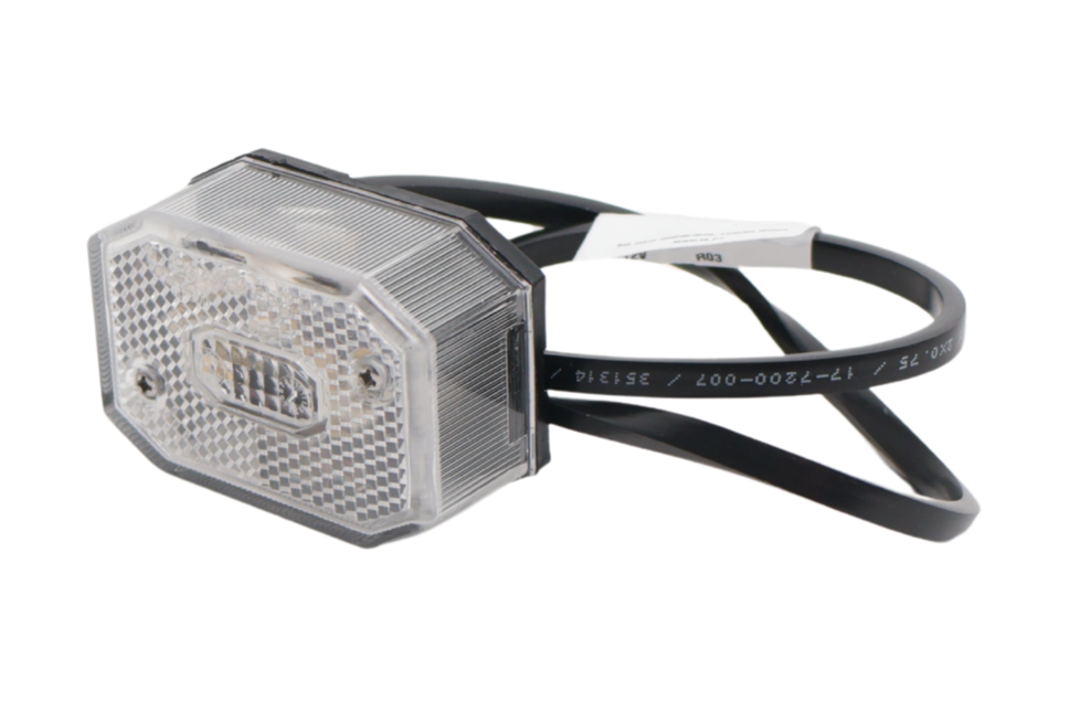 Aspock Aspöck Flexipoint blanc avec 50 cm de câble DC