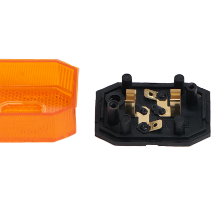 Aspock Aspöck Flexipoint - feu de gabarit orange/jaune - câble détaché - ampoule