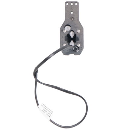 Aspock Aspöck Flexipoint LED Feu de gabarit gauche - rouge/blanc sur petit support en caoutchouc avec 0,5m de câble