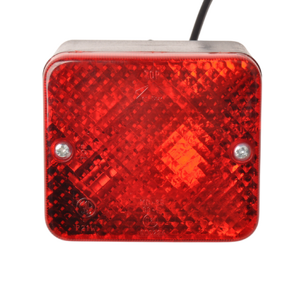 Aspock Aspock Fogpoint feu antibrouillard avec prises - 85x75x55 mm - prises 2 broches