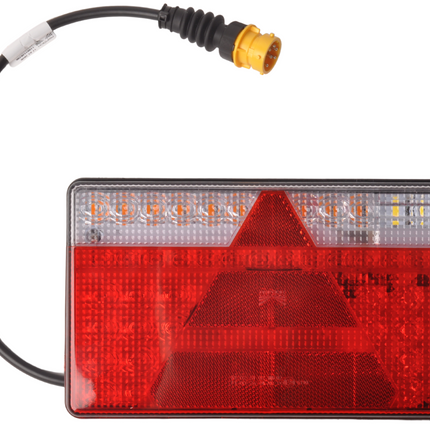 Aspock Aspock MultiLED 2 gauche 240x140x54 mm - entièrement LED - prises 8 broches avec 50 cm de câble