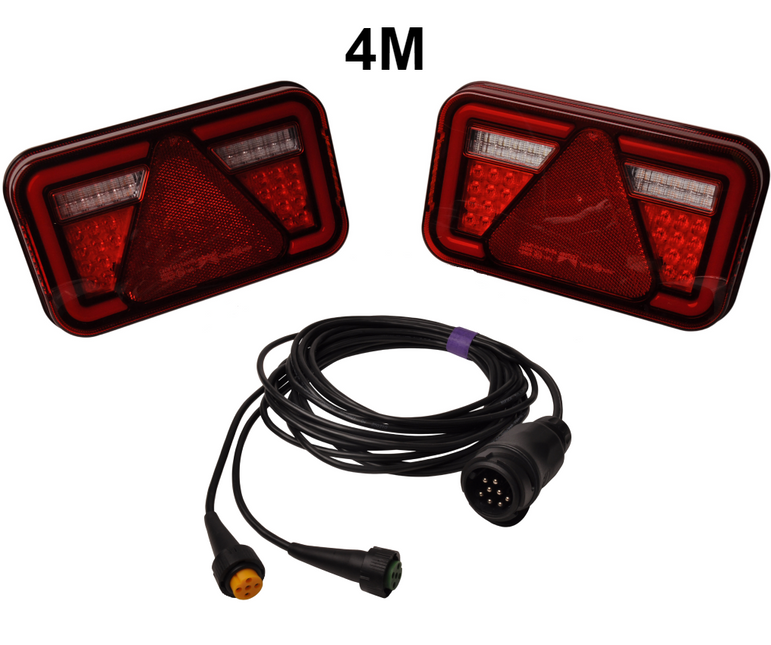 Aspock Aspock Multiled 4 kit d'eclairage LED - 13 broches - choisissez le cable principal souhaite