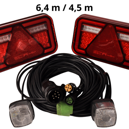 Aspock Aspock Multiled 4 Kit d'éclairage LED 13 broches - incluant les feux de balisage - choisissez le câble principal souhaité