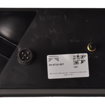 Aspock Aspöck Multipoint 5 - droit - avec feu de recul - prise de courant