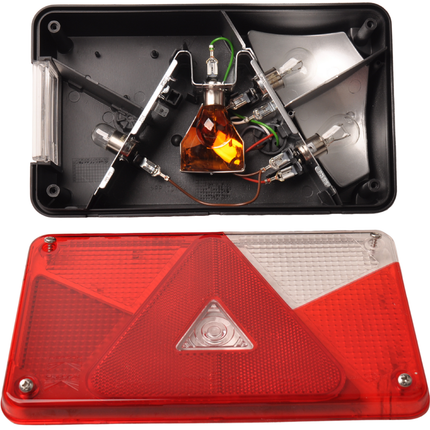 Aspock Aspöck Multipoint 5 - droit - avec feu de recul - prise de courant