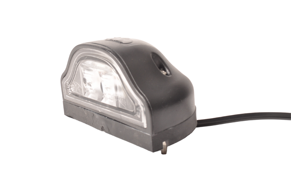 Stedeya Éclairage pour plaque d'immatriculation/Lot de 2 led feux de plaque d'immatriculation pour camions, remorques, caravanes, fourgons, camionnettes etc Stedeya Éclairage pour plaque d'immatriculation/Lot de 2 led feux de plaque d'immatriculation pour camions, remorques, caravanes, fourgons, camionnettes etc