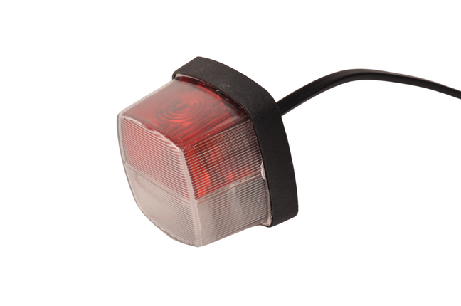 Aspock Aspock squarepoint Feu de gabarit rouge/blanc - 2 mètres de câble DC 2x0,75 mm²