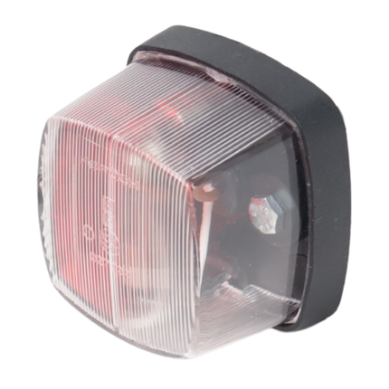 Aspock Aspock squarepoint Feu de gabarit rouge/blanc - 2 mètres de câble DC 2x0,75 mm²