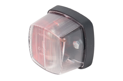 Aspock Aspock squarepoint Feu de gabarit rouge/blanc - 2 mètres de câble DC 2x0,75 mm²