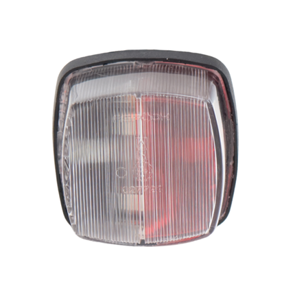 Aspock Aspock squarepoint Feu de gabarit rouge/blanc - 2 mètres de câble DC 2x0,75 mm²