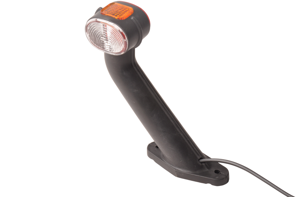 Aspock Aspöck Superpoint 2 - gauche - blanc/orange/rouge - 1 mètre de câble plat