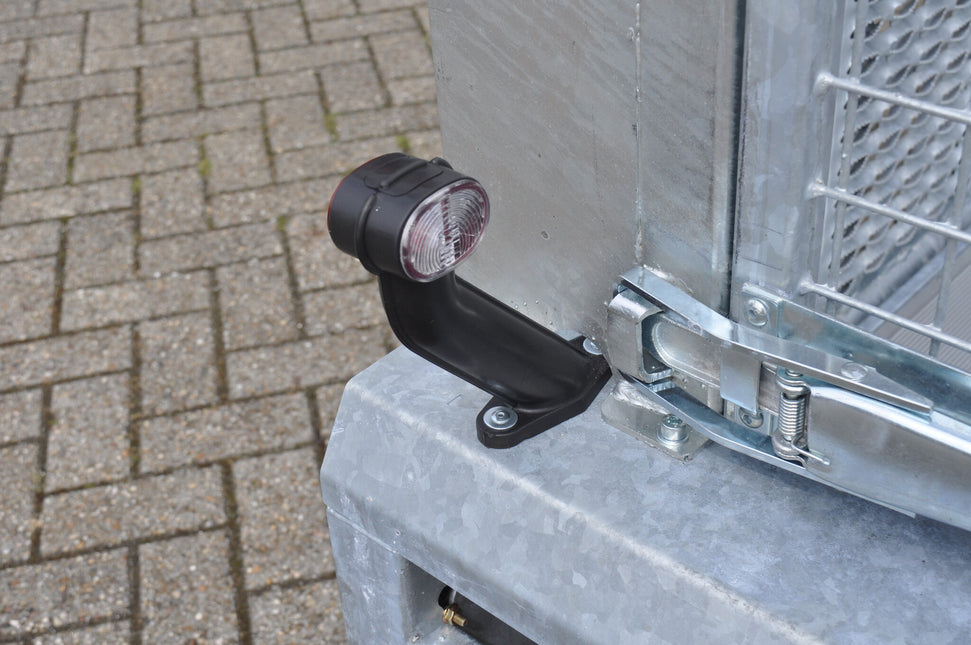 Aspock Aspöck Superpoint 2 - gauche - blanc/orange/rouge - 1 mètre de câble plat