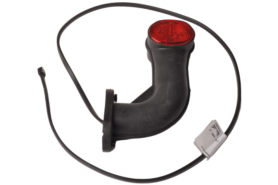 Aspock Aspöck Superpoint 2 - gauche/droit coudé - blanc/orange/rouge - câble plat