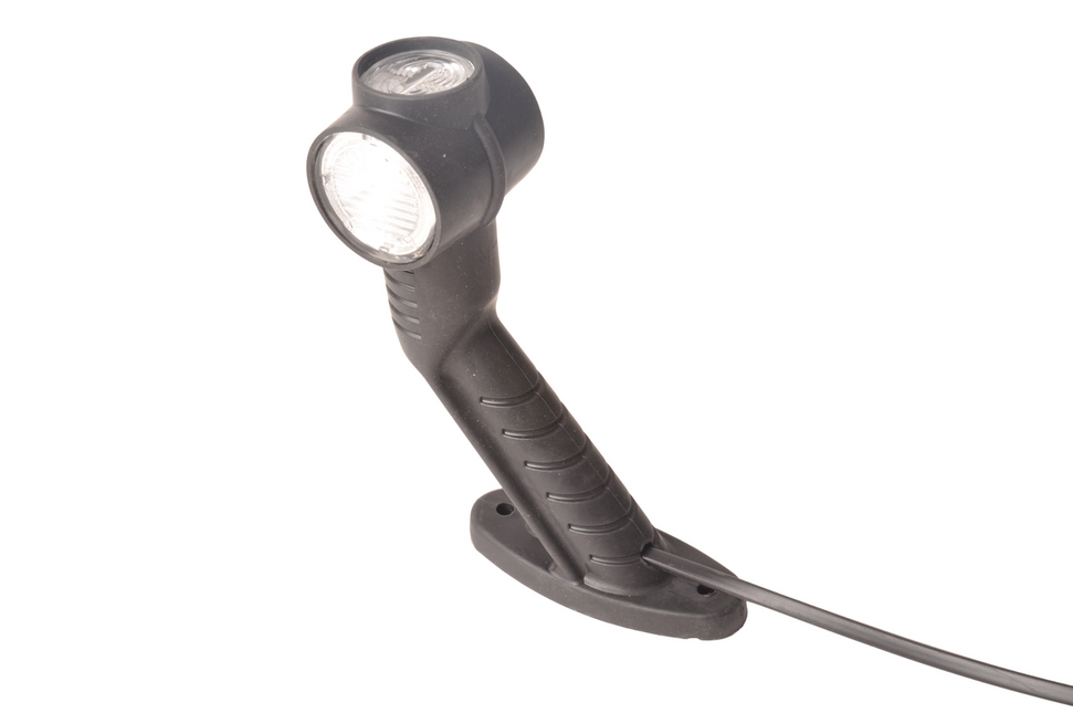 Aspock Aspock Superpoint 3 LED - gauche - blanc/orange/rouge - 1 mètre de câble plat