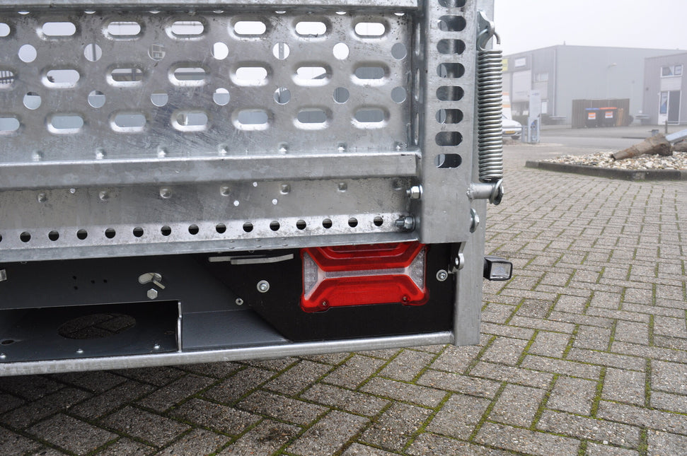 Aspock Aspöck Superpoint 4 - droit - blanc/rouge/orange - LED - 100 cm câble plat