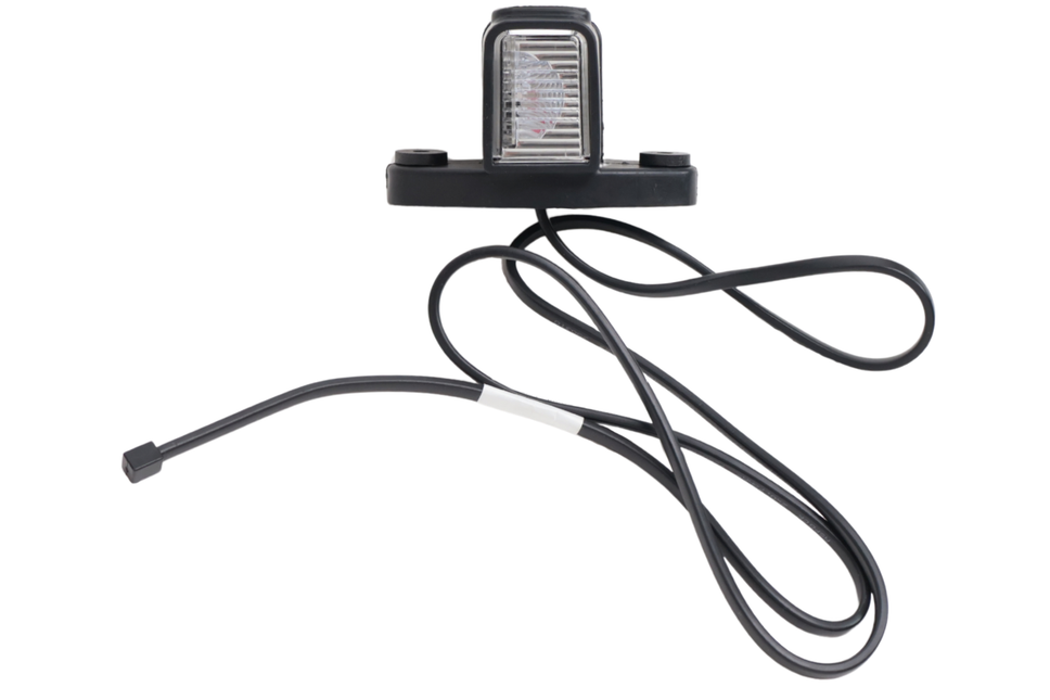 Aspock Aspöck Superpoint 4 LED - droit - rouge/blanc/orange - 12V-24V - câble plat de 100 cm