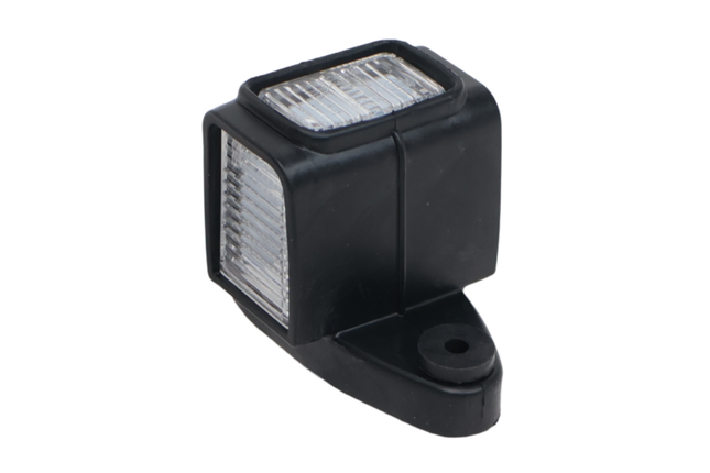 Aspock Aspöck Superpoint 4 LED - gauche - rouge/blanc/orange - 12V-24V - câble plat de 100 cm