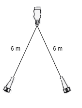 Aspock Câble de tête type Aspöck - 6 m de long - 13 broches - avec 2x 5 broches Prises