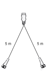 Aspock Câble principal type Aspöck - 5 mètres de long - 7 broches avec 2x 5 broches