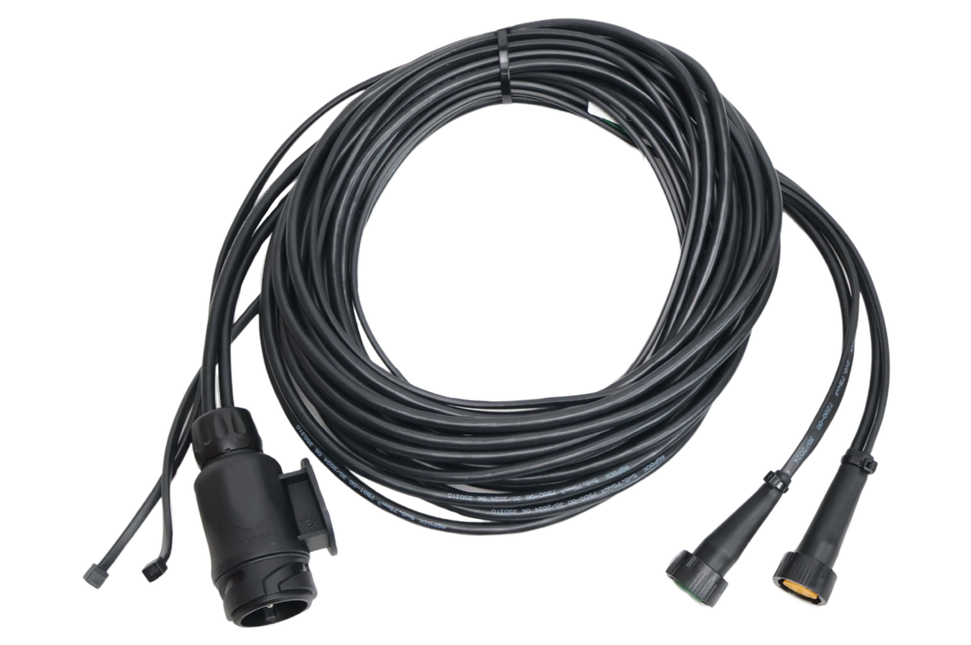 Aspock Faisceau de câble Aspöck - 4,5 mètres - 13 broches - 2x connecteur 5 broches - inclus dérivation 2,5 mètres