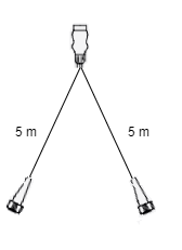 Aspock Faisceau de câble Aspöck - 5 mètres - 13 broches - 2x connecteur 5 broches