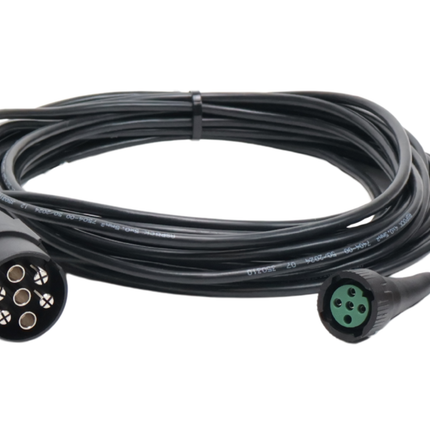 Aspock Faisceau de câble Aspöck - 5 mètres - 7 broches - 2x connecteur 5 broches