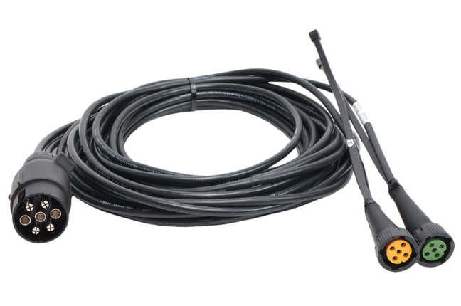 Aspock Faisceau de câble Aspöck - 5 mètres - 7 broches - 2x connecteur 5 broches - dérivations incluses