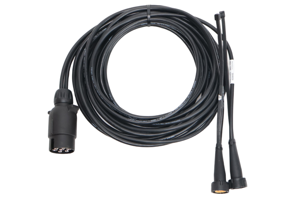 Aspock Faisceau de câble Aspöck - 5 mètres - 7 broches - 2x connecteur 5 broches - dérivations incluses
