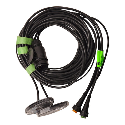 Aspock Faisceau de câble Aspöck - 5,5 mètres - 13 broches - 2x connecteur 5 broches - avec feux de gabarit prémontés