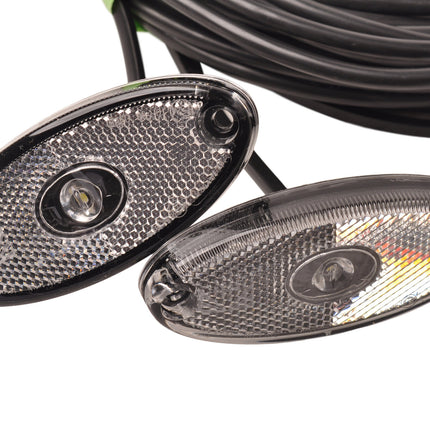 Aspock Faisceau de câble Aspöck - 5,5 mètres - 13 broches - 2x connecteur 5 broches - avec feux de gabarit prémontés